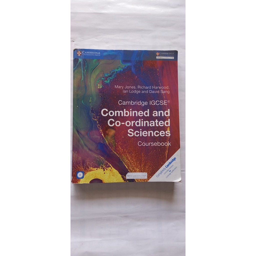LIVRO CAMBRIDGE IGCSE, COMBINED AND CO-ORDINATED SCIENCES, COURSEBOOK, CAMBRIDGE COM CD