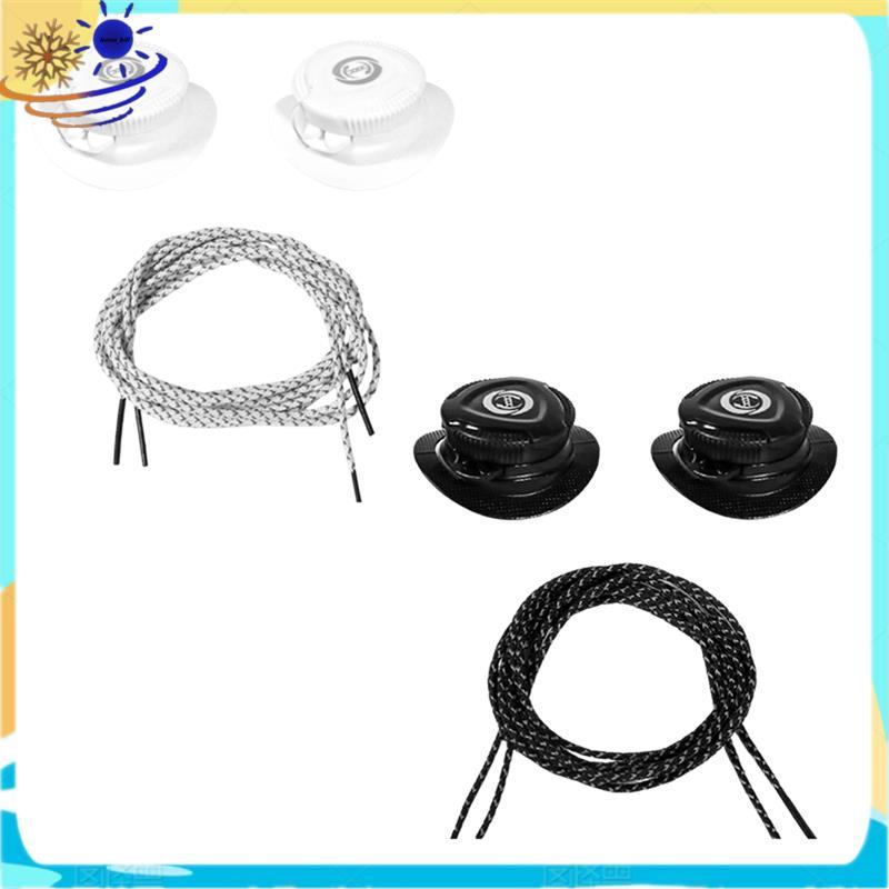 2 Pares De Cadarços Automáticos Com Fivela Giratória , Design De Corda Grossa Sem Amarração Para Tênis