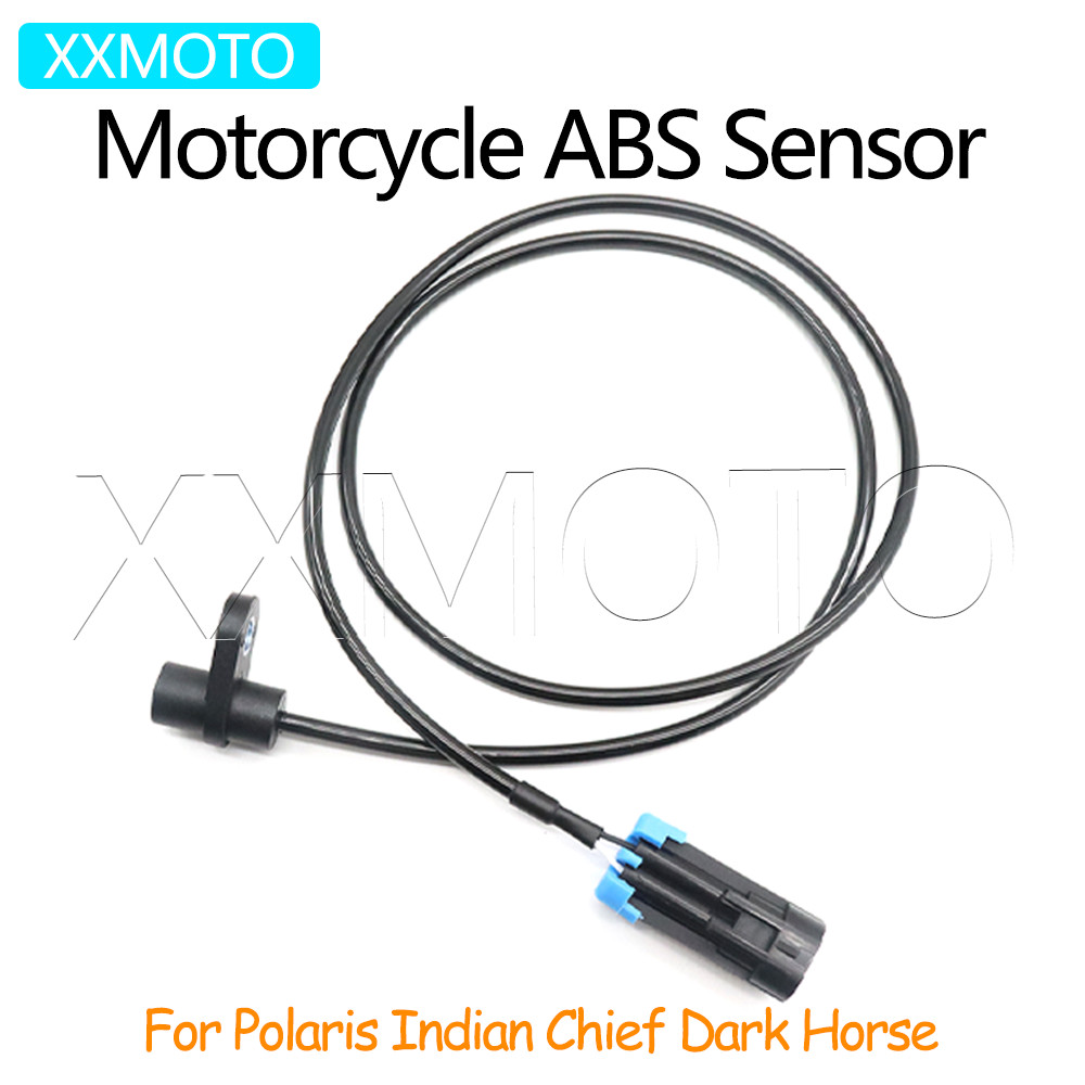 Para Polaris Chefe Indiano Cavalo Escuro Roda Sensor De Velocidade Sinal Assy Fio Motocicleta ABS Frente Silicone Cabo