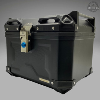 Bau Bauleto Traseiro Motocicleta Bike 37l C/encosto Plástico Abs em Oferta na Shopee