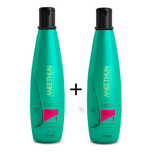 Kit Aneethun 2 Shampoos Cachos System Low 300ml Poo