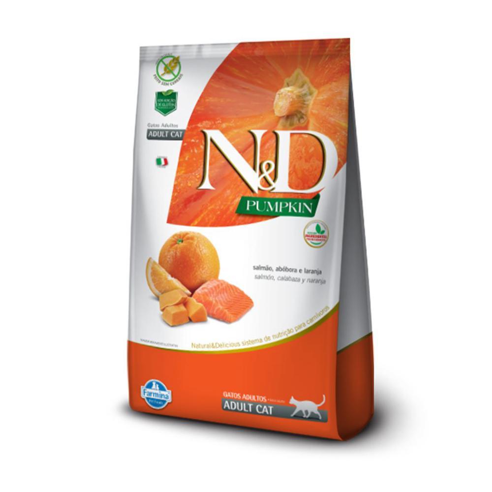Ração Farmina N&d Pumpkin Gatos Salmão/Abóbora /Laranja 400G