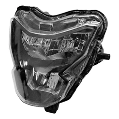 Farol Led Cristal Nova Cg 160 Titan Fan 2025 Bloco Óptico Novo