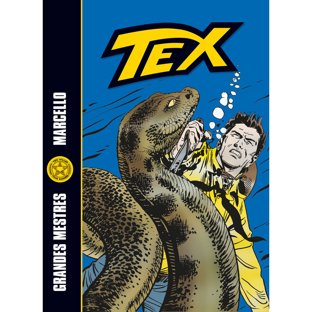 Capa do livro Comics - Tex grandes mestres vol. 07 - por Claudio Nizz - Mythos Editora