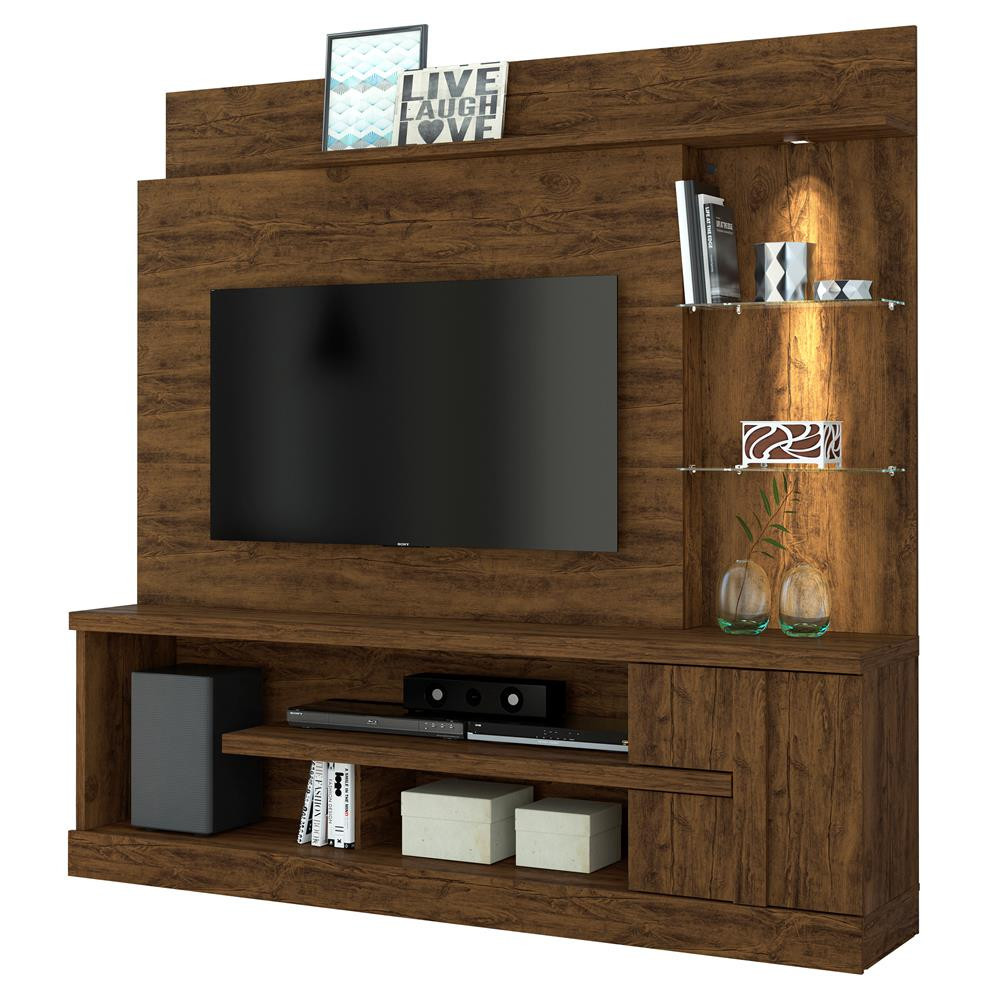 Estante Home Theater Madetec Alan para TV de até 55