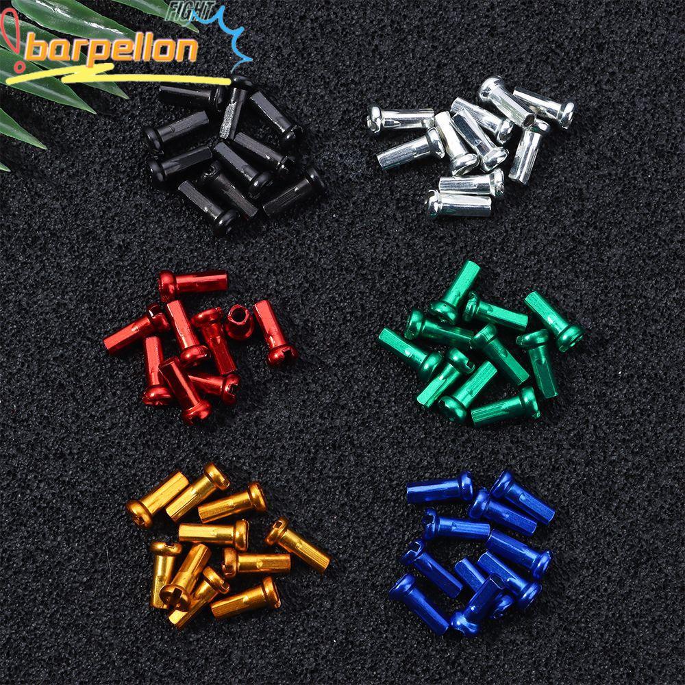 BARPELLON 10/20/50pcs Mamilos De Raio De Roda Em Liga Anodizada Para Mountain Bike 14mm Acessórios Rodas De Bicicleta