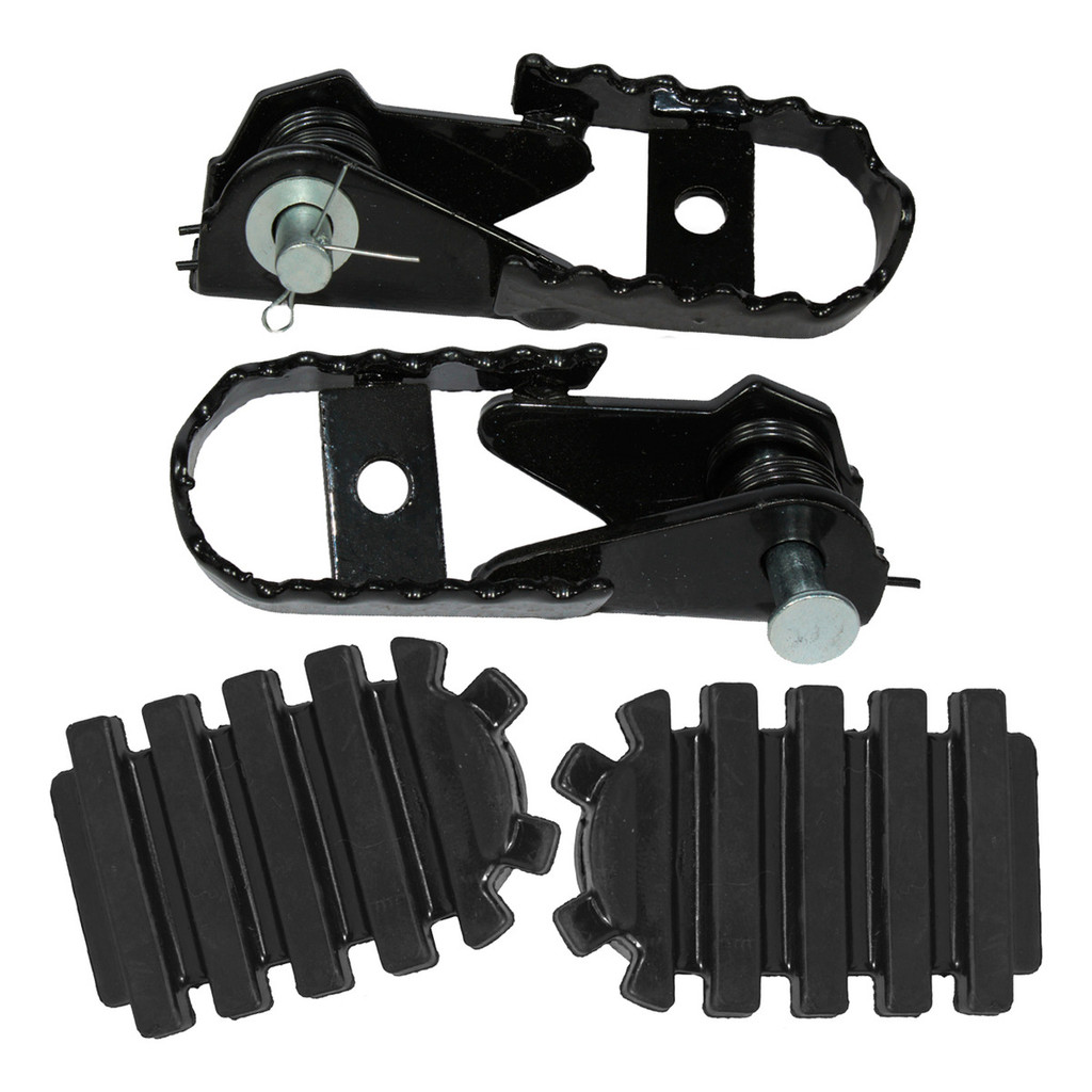 Pedaleira Dianteira Direita e Esquerda NX 200  XR 200  XLR 125  NXR Bros 125  a 150  Falcon 400 a 400i