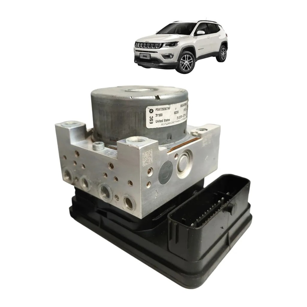 Módulo Abs 25022007794 Jeep Compass 2017 a 2021 P04726567af