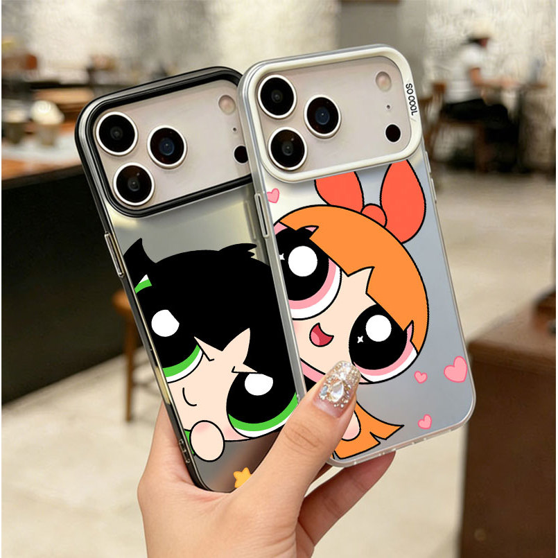 Para iPhone 17 Pro Max 17Air 13 11 16 15 14 12 Xs XR 8 SE 2020 Luxo Meninas Supe