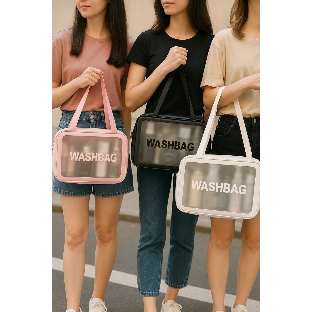 Necessaire Feminina Organizadora Grande Estampada Alça Bolsa Maquiagem Zíper Triplo Achadinhos