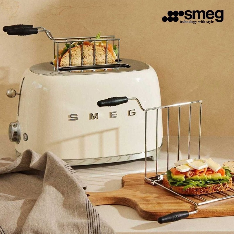 2026 novo estilo pronto estoque padrão europeu smeg smeg Retro Doss fogão torradeira torradeira motorista automático caf