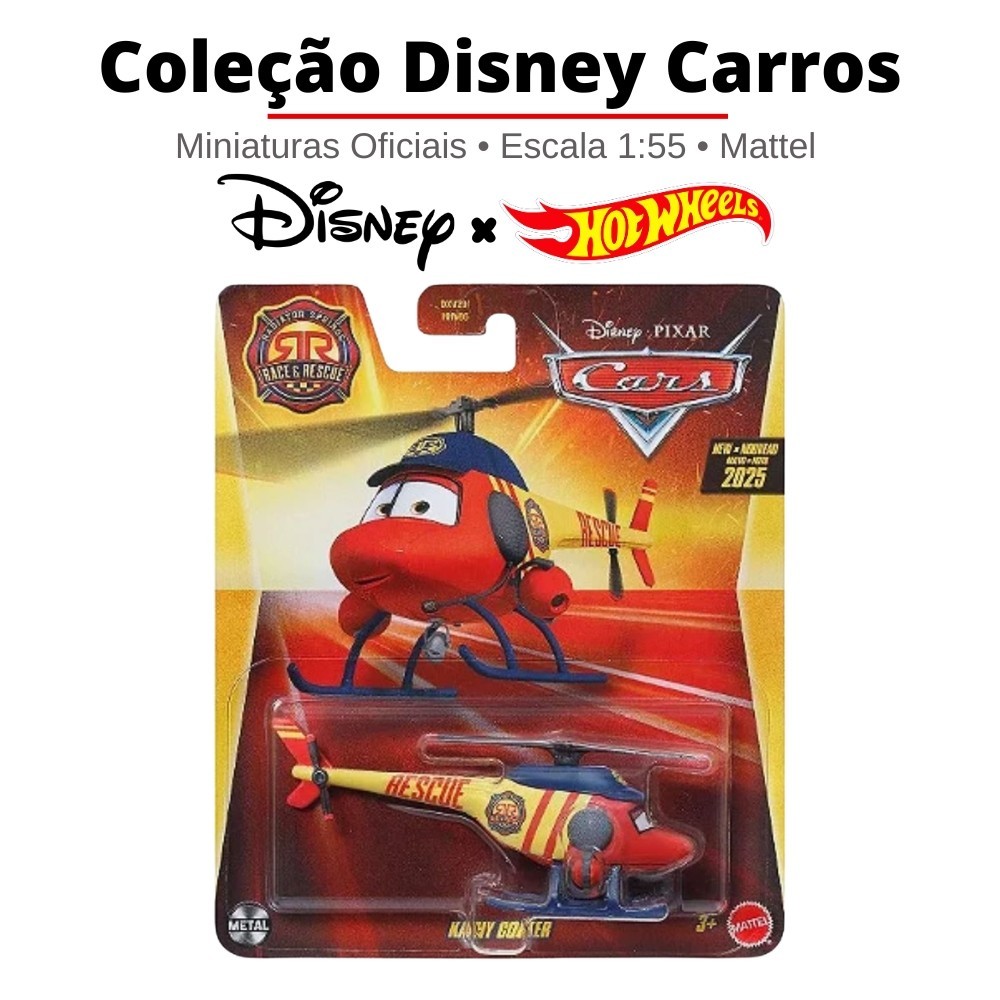 Kathy Copter - Disney Pixar Cars Mattel Escala 1/55