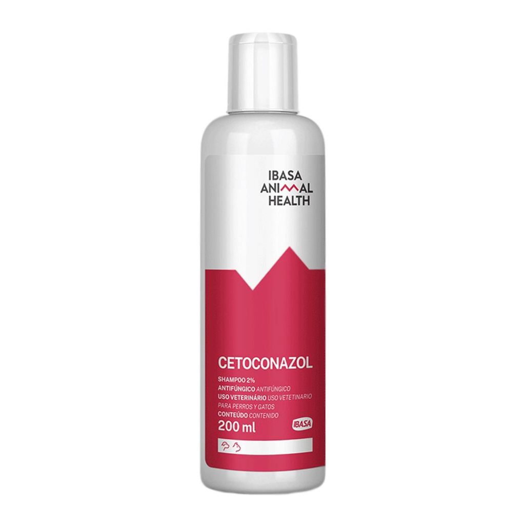 Cetoconazol Shampoo Antifúngico 200ML 2% Cães/Gatos - Ibasa