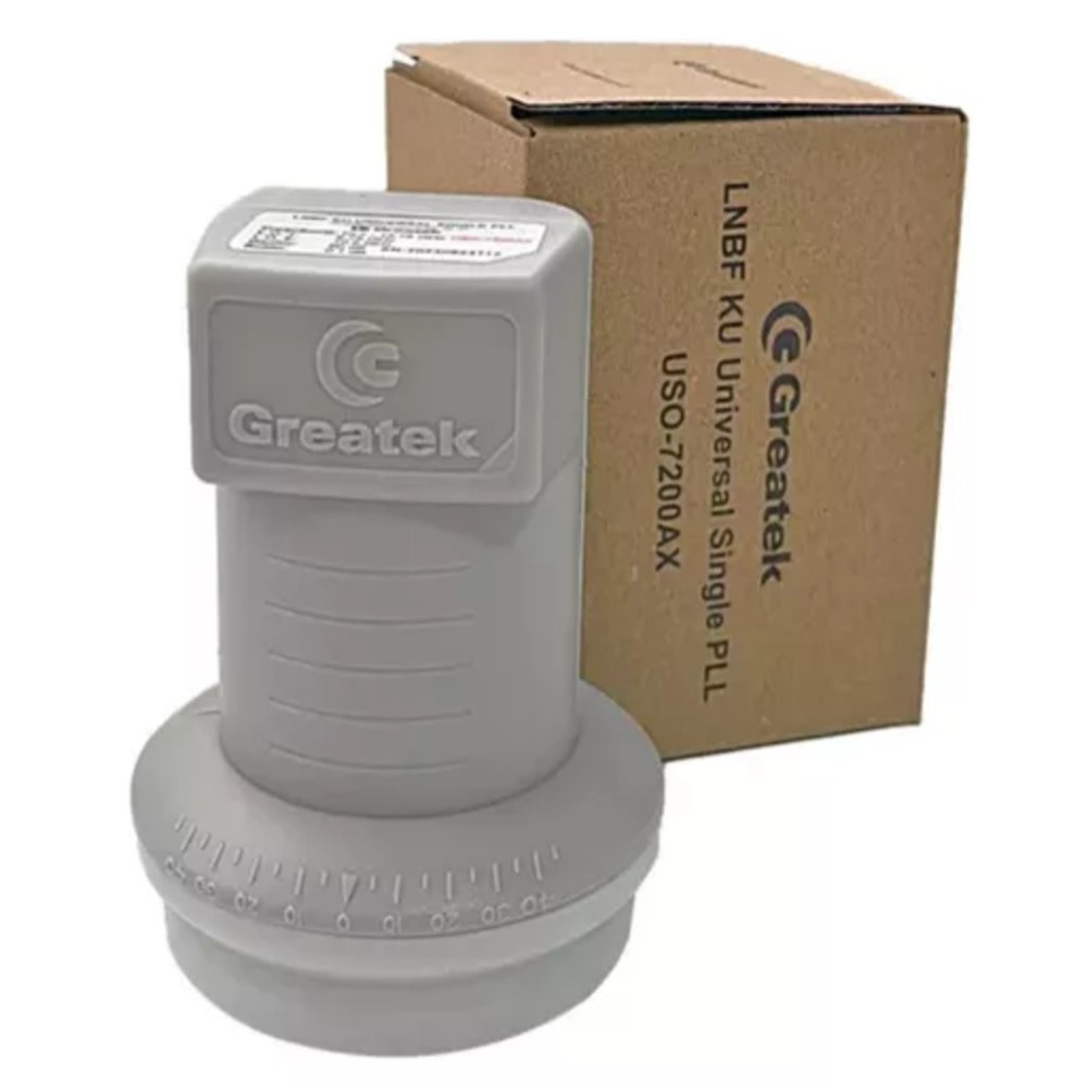 Kit 3 Lnb Banda Ku Digital Universal Alta Frequencia Greatek