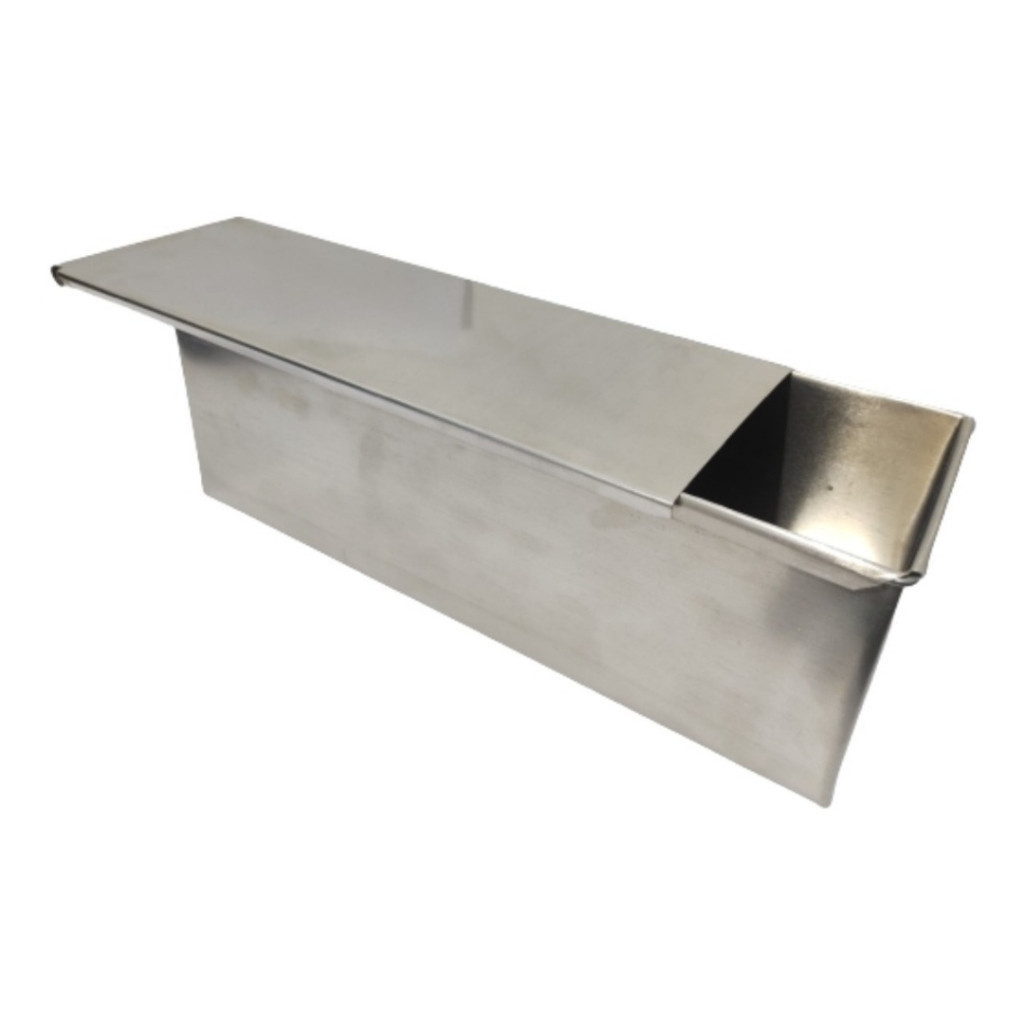 Forma para Bolo e Pão 25x10x10 Retangular Com tampa Alumínio em Oferta na Shopee