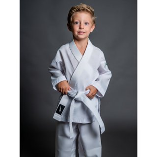 Kimono Karate Zanshin Infantil KS Oxford M4 em Oferta na Shopee