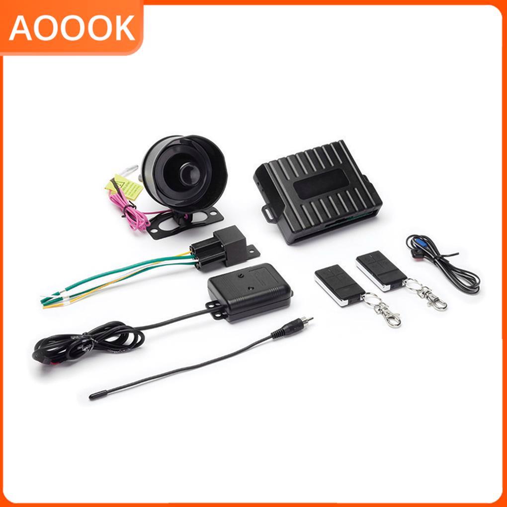 Kit Central Remoto Automático 838N , Sistema Antifurto , Trava De Pressão De Alarme De Motor De Carro , Desbloqueio De B