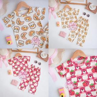 Owlet-Terno Para Meninas/Pijama Infantil Com Fotos Longo/Roupa De Dormir/Estampado Fofo De Personagem/Roupas De 1 A 7 An
