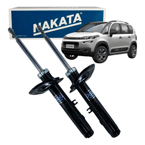 Par Amortecedor Original Nakata Dianteiro Aircross 2010/2020 C.aircross 2010 2011 2012 2013 A 2020