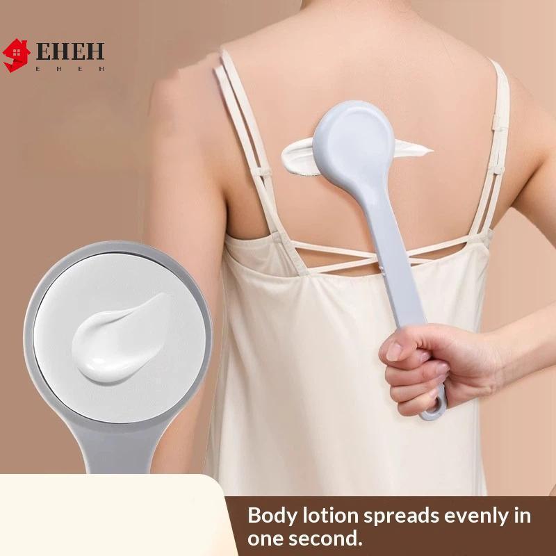 [Ehh] Aplicador De Loção Autobronzeadora E Bronzeador Ba Sti Portátil Alça Longa Rolo De Banho Dobrável VN
