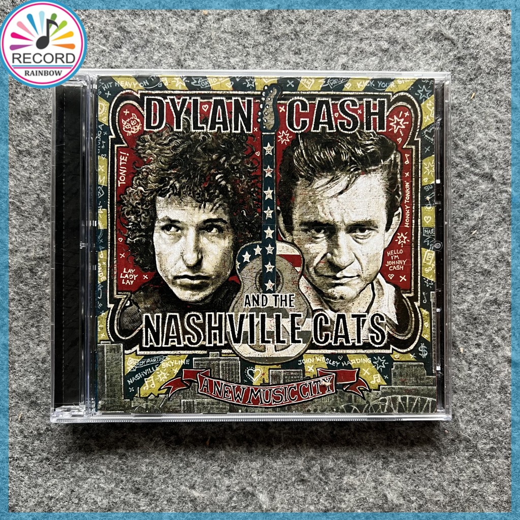 Bob Dylan Johnny Cash & The Nashville Cats A New Music City Original 2CD Album Lacrado Brand New MIP0014 BMST