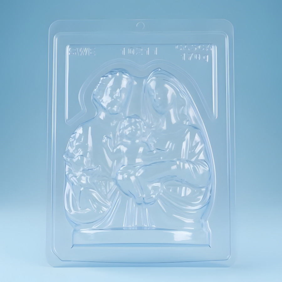 Forma de Acetato Especial - Sagrada Família - Ref. 10311 - 1 unidade - BWB - Rizzo em Oferta na Shopee