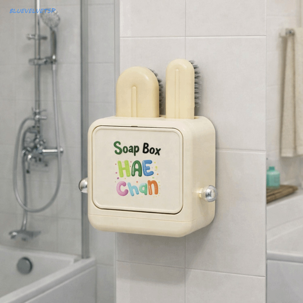 Caixa De Sabonete Para Drenagem BLUEVELVETSP , Conjunto De Escova Roupas E Sapatos 3 Em 1 Que Economiza Espaço , Montada