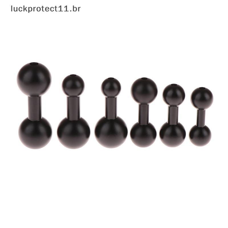 LTBR 17mm/20mm/25mm Cabeça Esférica De Liga De Alumínio Dupla Biela Câmera Da Motocicleta Acessórios De Transferência Br