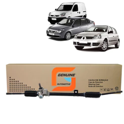 Caixa Direção Mecânica Renault Clio Kangoo Symbol 1998 a 2018