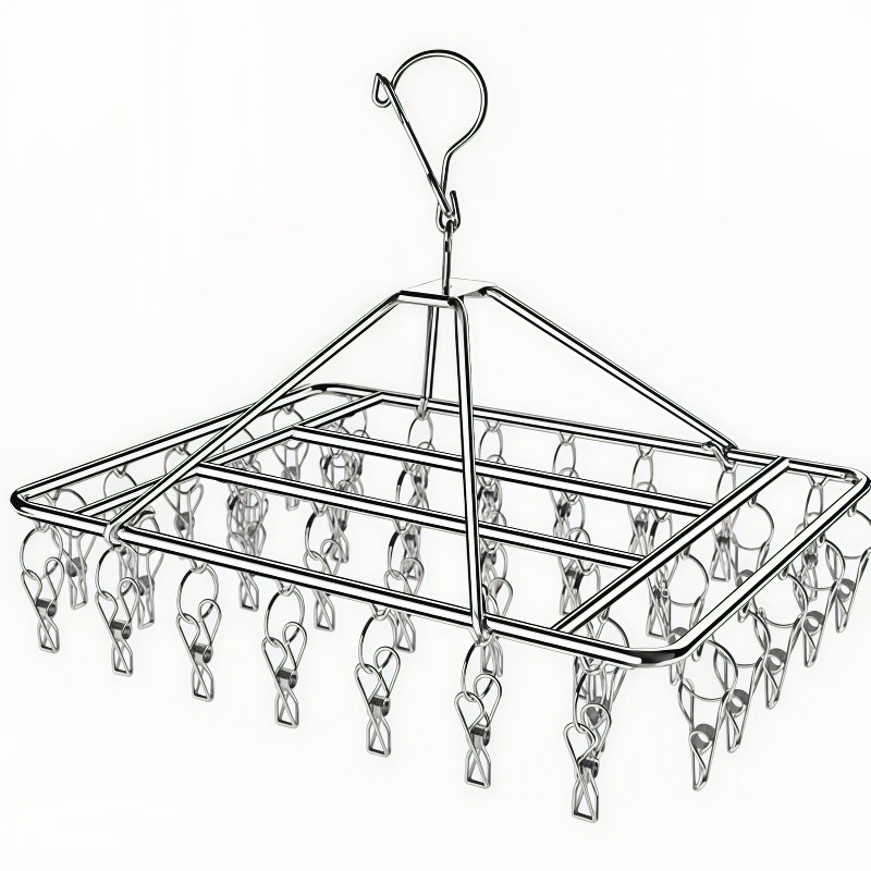 Varal 40 Prendedores Para Roupa Intima Para Calcinha Meia Cueca Reforçado inox 08/10/20/60 Prendedores-YJ1