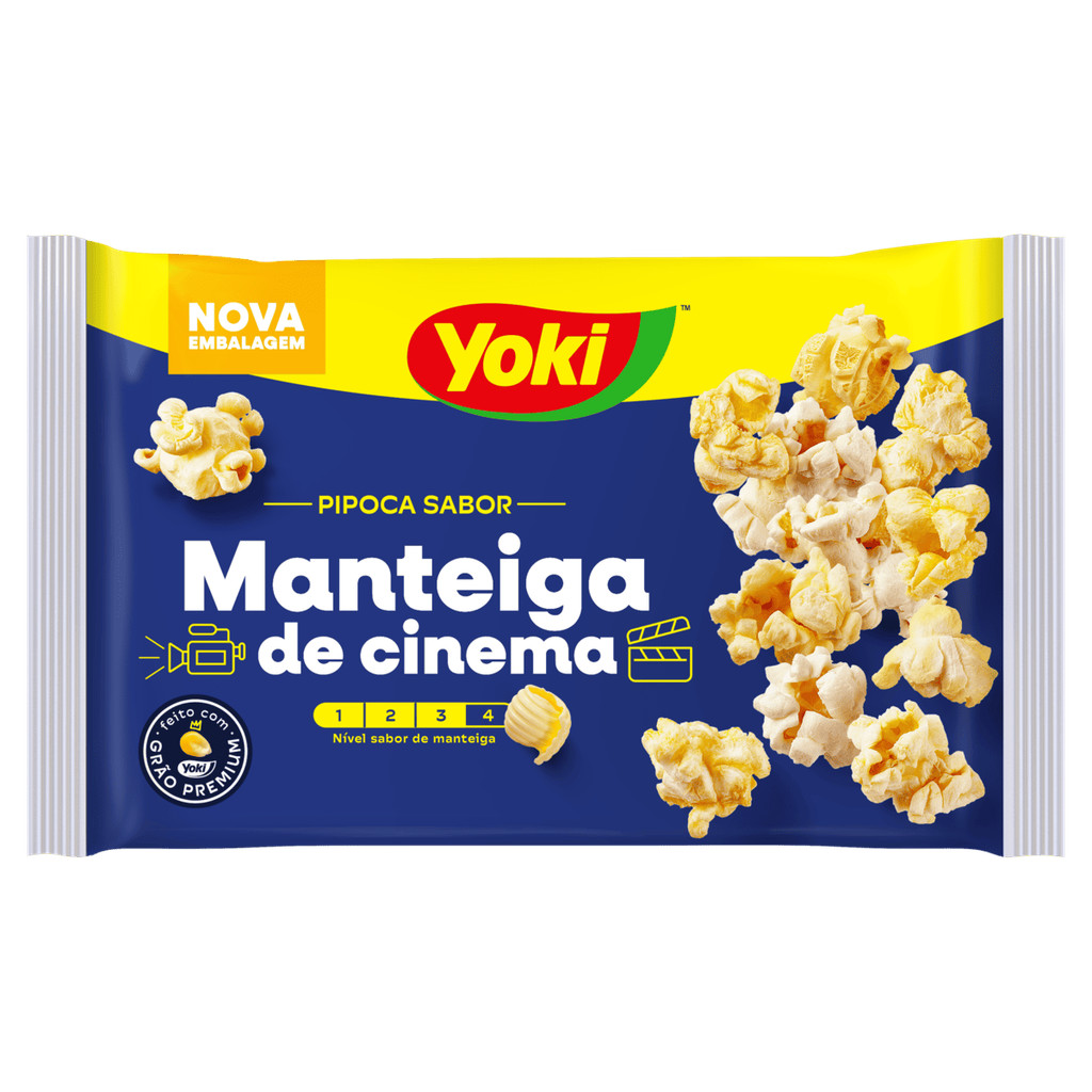 Yoki Manteiga de Cinema Pipoca Micro-Ondas