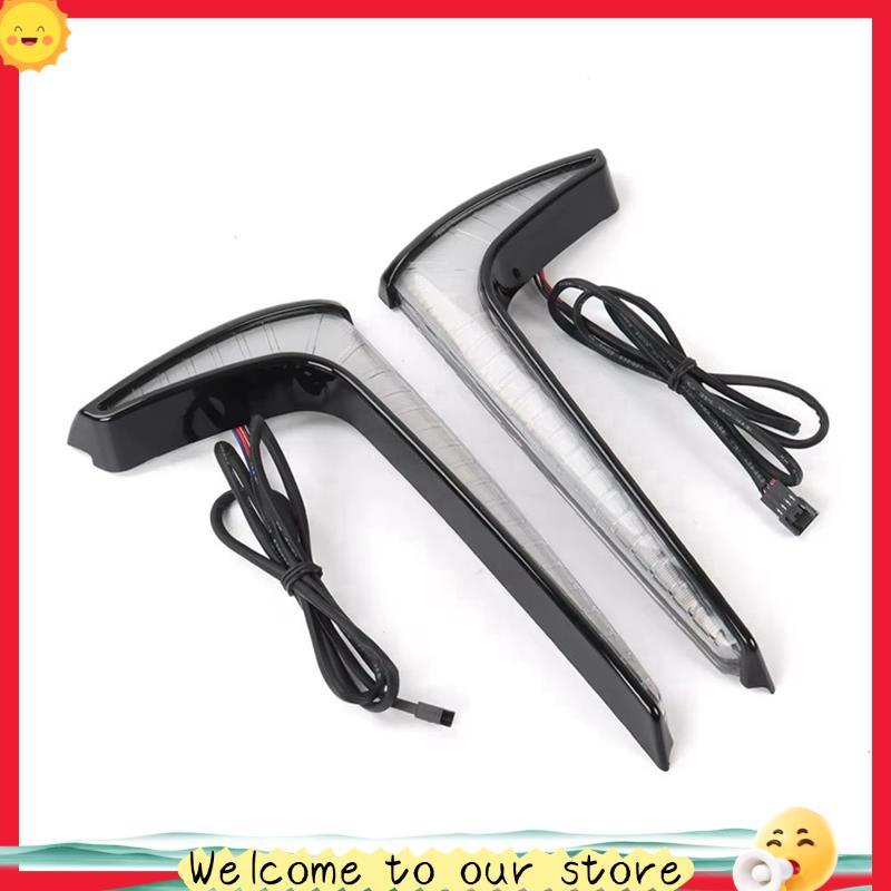 Nobleflyingsassoon1 Motocicleta Frente Carenagem Lightindicador Correr Luzes De Freio Para Chefe Indiano Perseguição