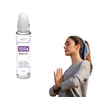 Toque Relaxamento Roll On Óleo Essencial de Lavanda e Capim Limão em Oferta na Shopee