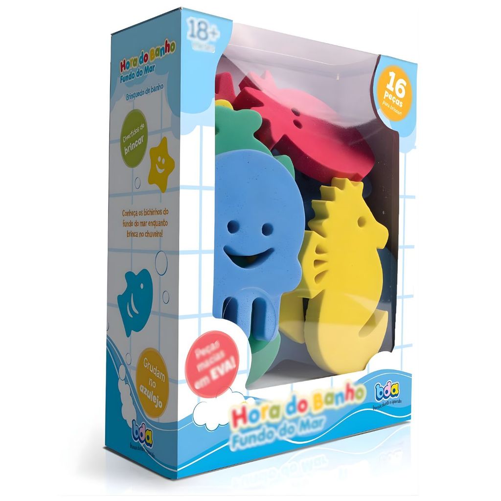 Disney Hora do Banho Fundo do Mar 2857 - Toyster em Oferta na Shopee