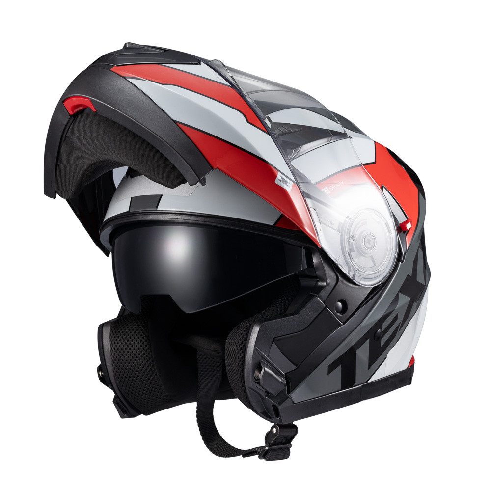 Capacete Escamoteável Robocop Articulado Texx Gladiator V3