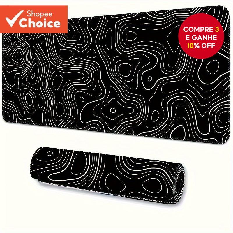 Tapete De Mesa Grande Para Jogos , Base De Borracha Antiderrapante Lavável Trabalho , Escritório , Desktop , Laptop