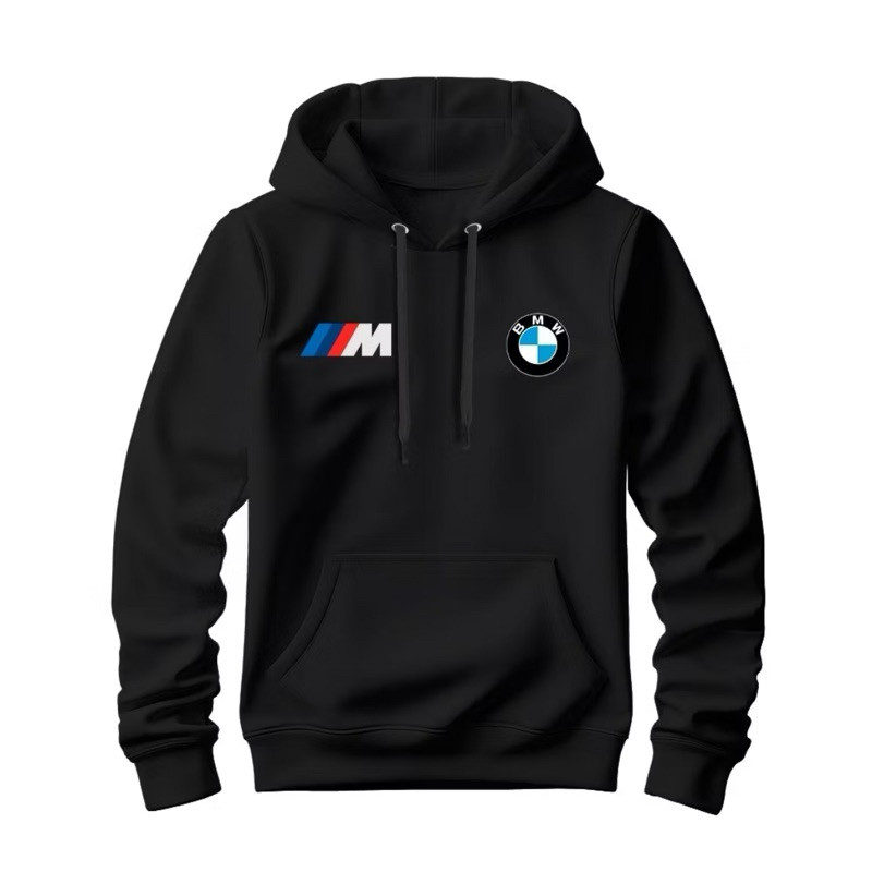 Moletom Masculino Capote Canguru Premium Blusa de Frio Estampado Carro Luxo BMW Confortável
