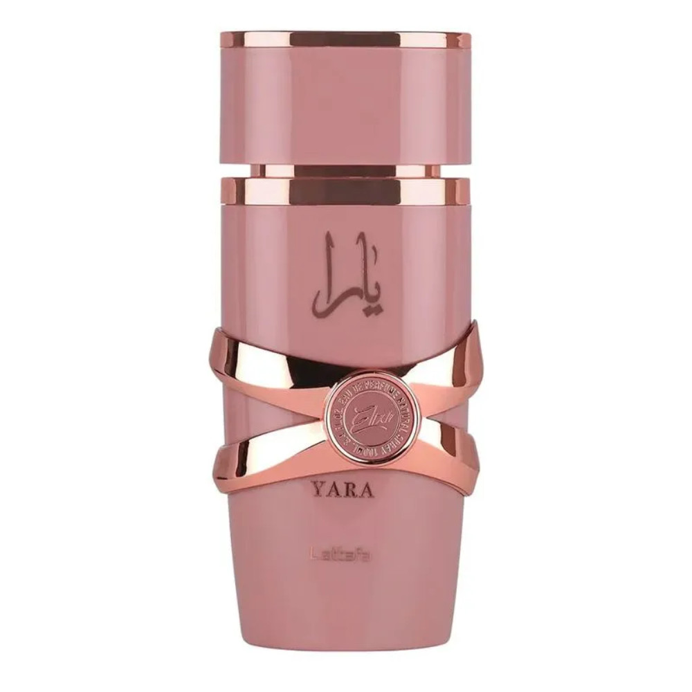 Lattafa Yara Elixir Eau de Parfum Feminino 100ml – Perfume Árabe Doce e Sofisticado