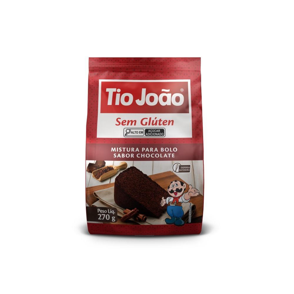 Bolo Sabor Chocolate Tio João Mistura para bolo 270g em Oferta na Shopee