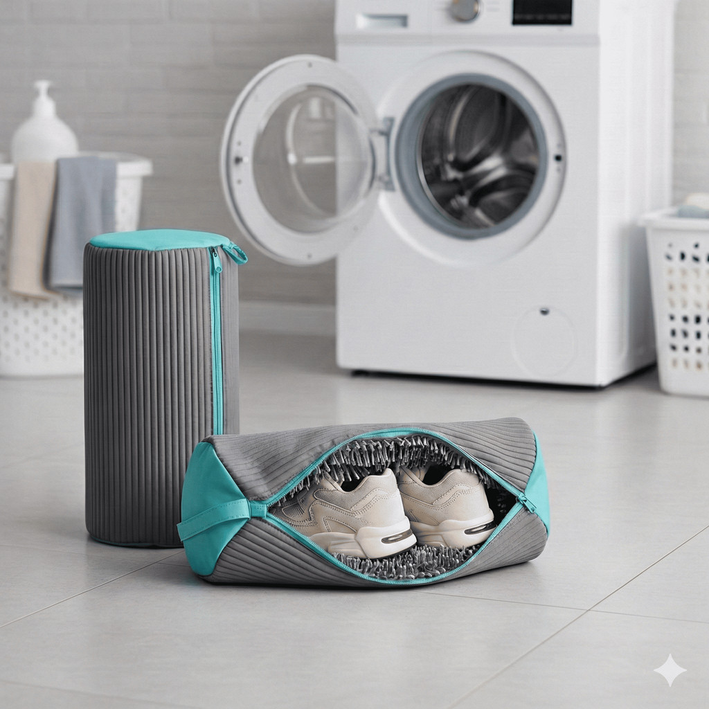 Kit 1/2/4 Sacos de Lavagem para Sapatos – Protege na Máquina de Lavar