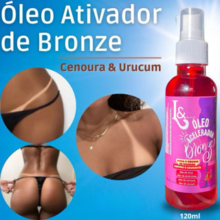 Óleo Acelerador Parafina Ativador De Bronze Marquinha De Fita Biquíni - L&Beauty em Oferta na Shopee
