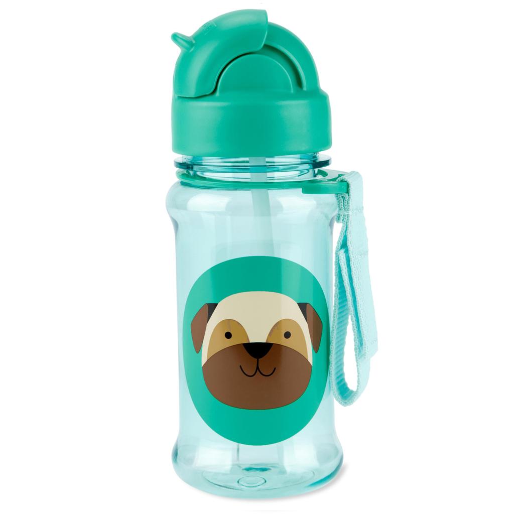Garrafa Flip Zoo Cachorro Pug Skip Hop em Oferta na Shopee