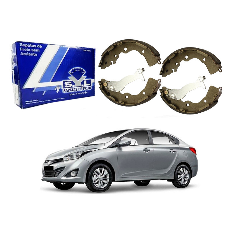 Sapata De Freio Traseira Hb20s 1.0 1.6 2012 A 2015 em Oferta na Shopee