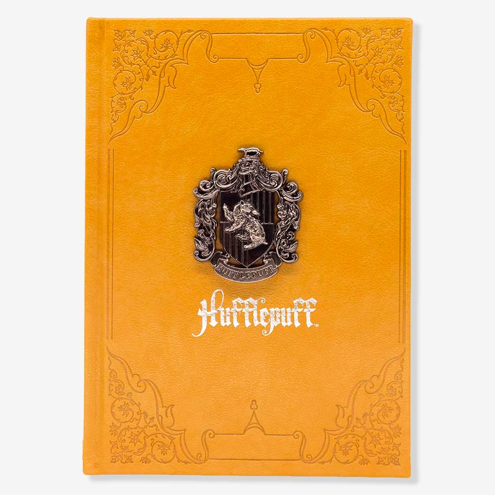 Caderno com Brasão Lufa-Lufa – Harry Potter em Oferta na Shopee