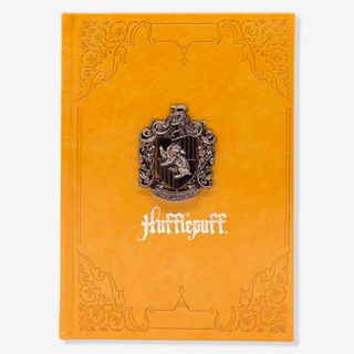 Caderno com Brasão Lufa-Lufa – Harry Potter em Oferta na Shopee