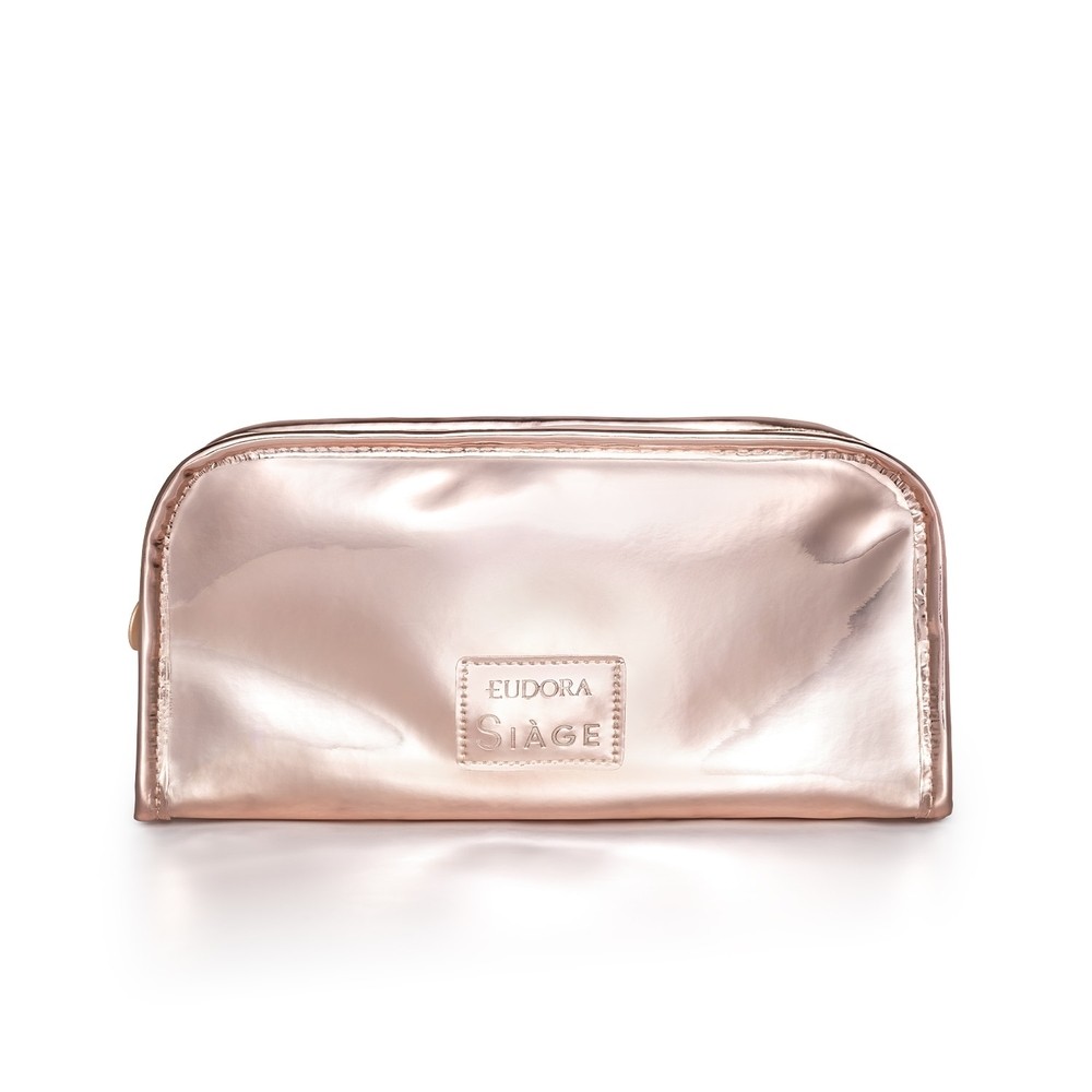 Eudora Siàge Nécessaire Rose Gold Metalizado em Oferta na Shopee