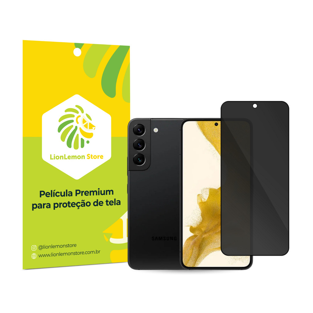 Película de Privacidade Ultrashield LionLemon para Samsung Galaxy S22 Plus