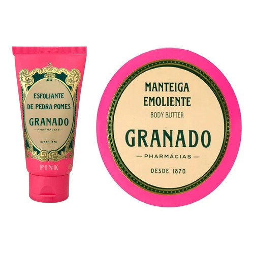 Granado Manteiga Emoliente 60g + Pedra Pomes 80g Na