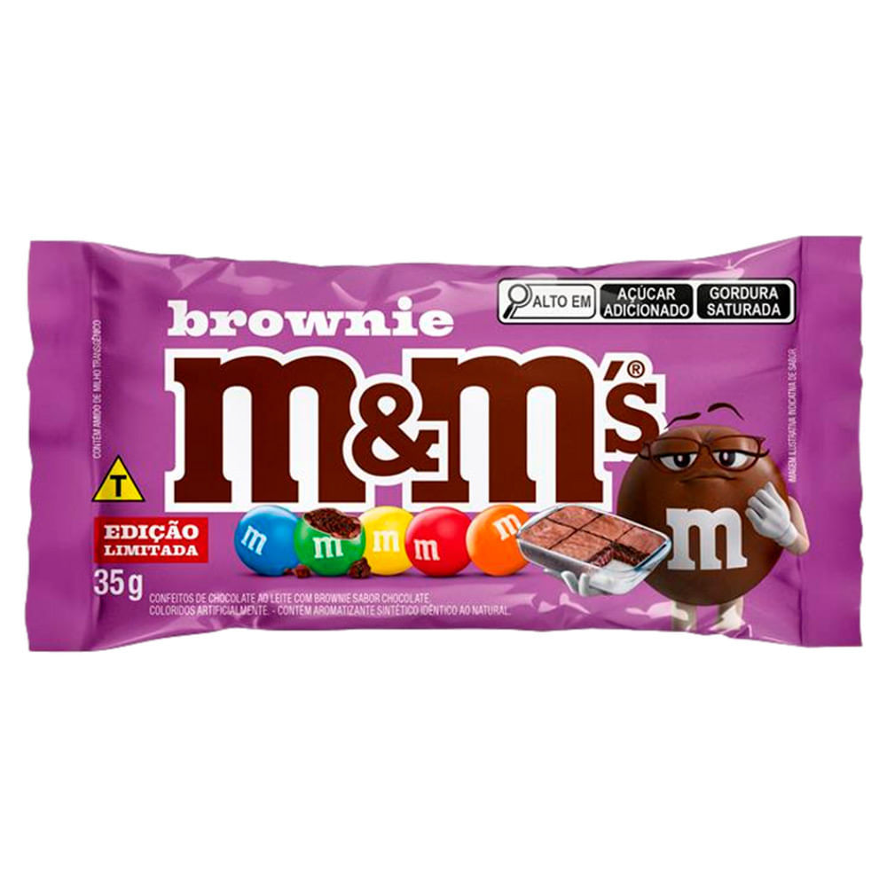 Confeito M&M's Brownie 35g