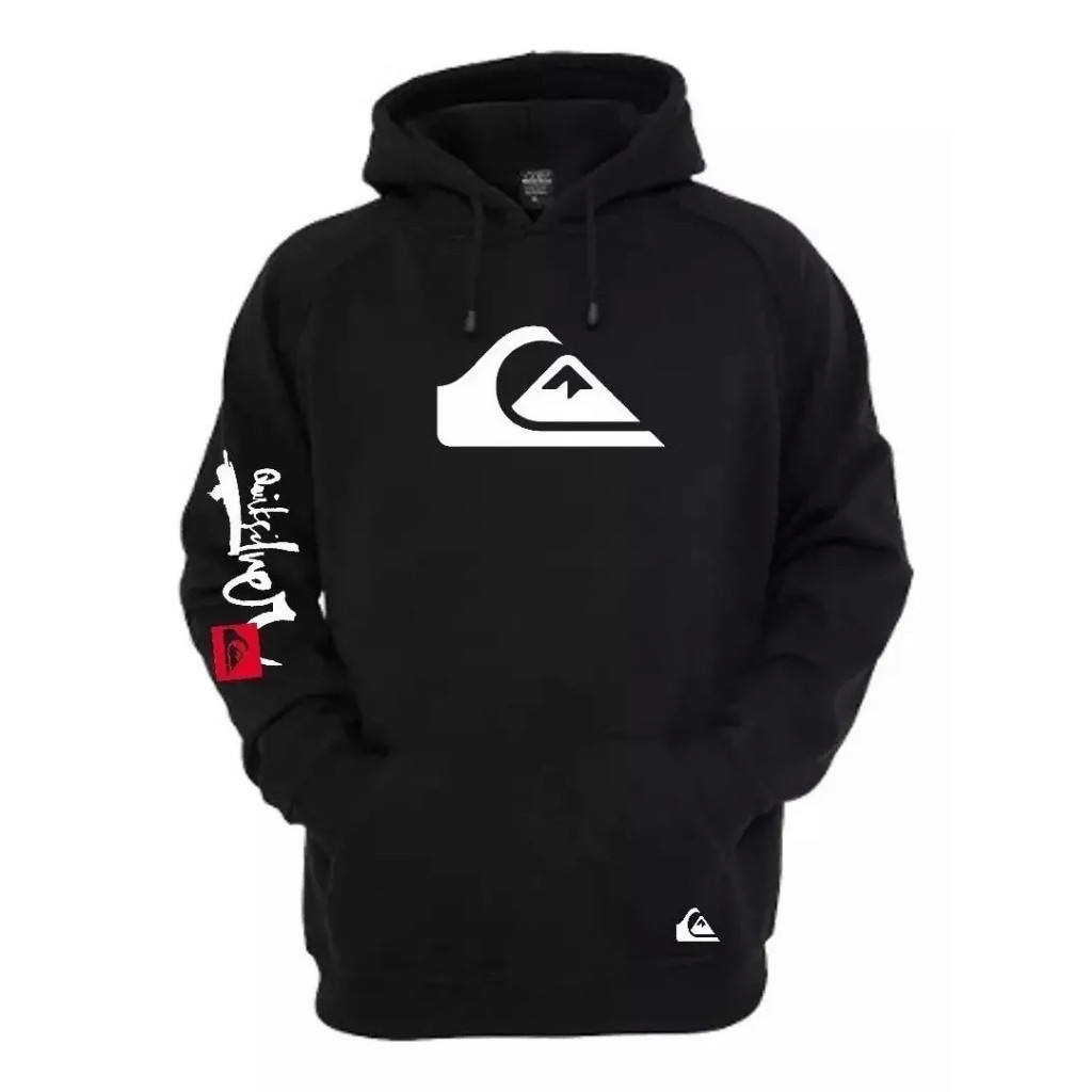 Moletom Quicksilver Braço Conforto Total Premium Unissex